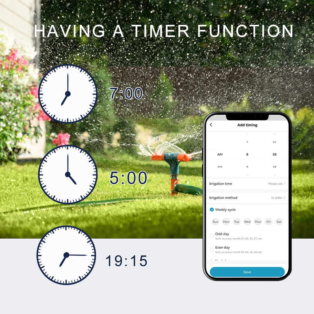 8 Zones Wifi Tuya Smart Garden - Smart Garden Watering System ulasan dan harga
