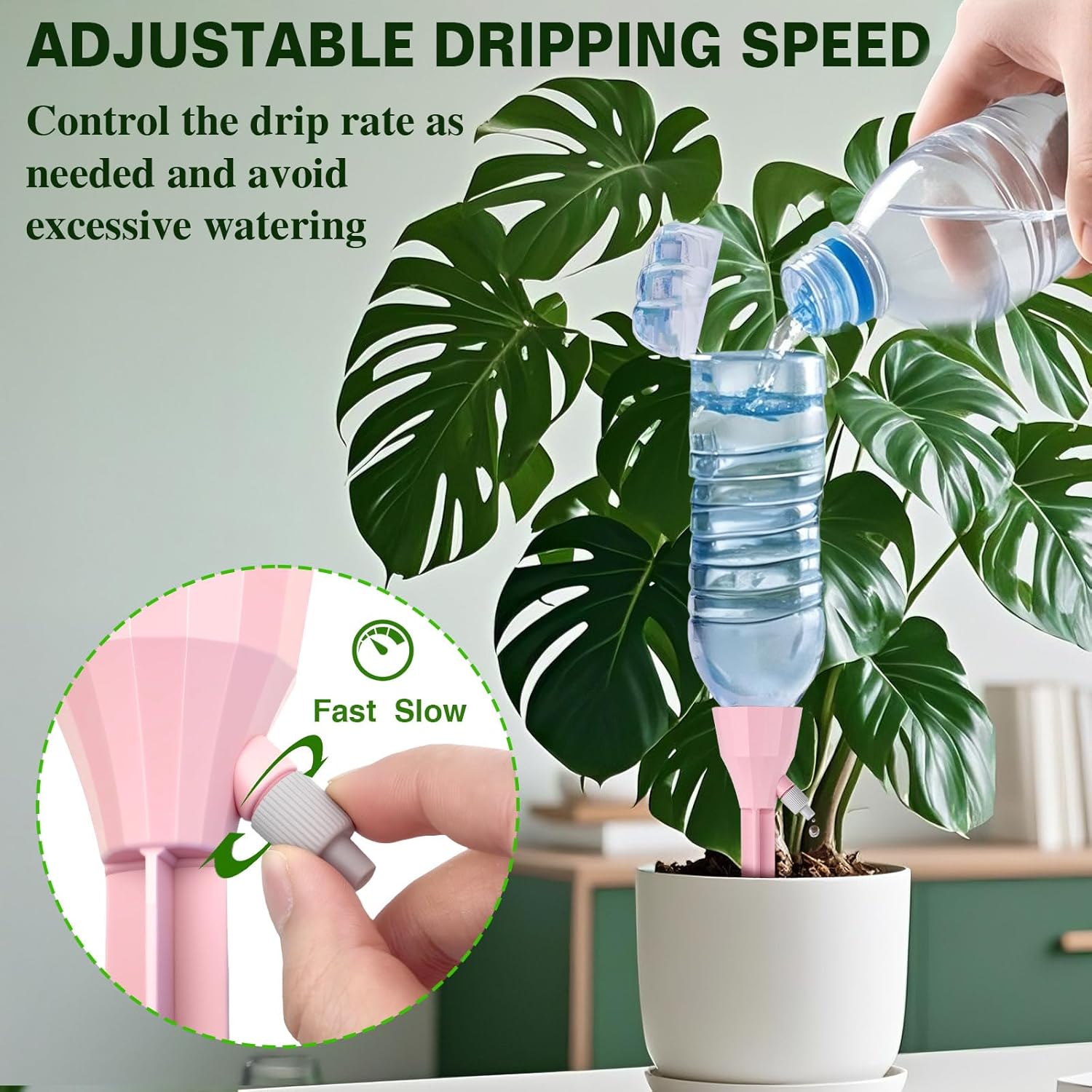 1/12pcs Automatic Drip Irrigat - Smart Garden Watering System ulasan dan harga