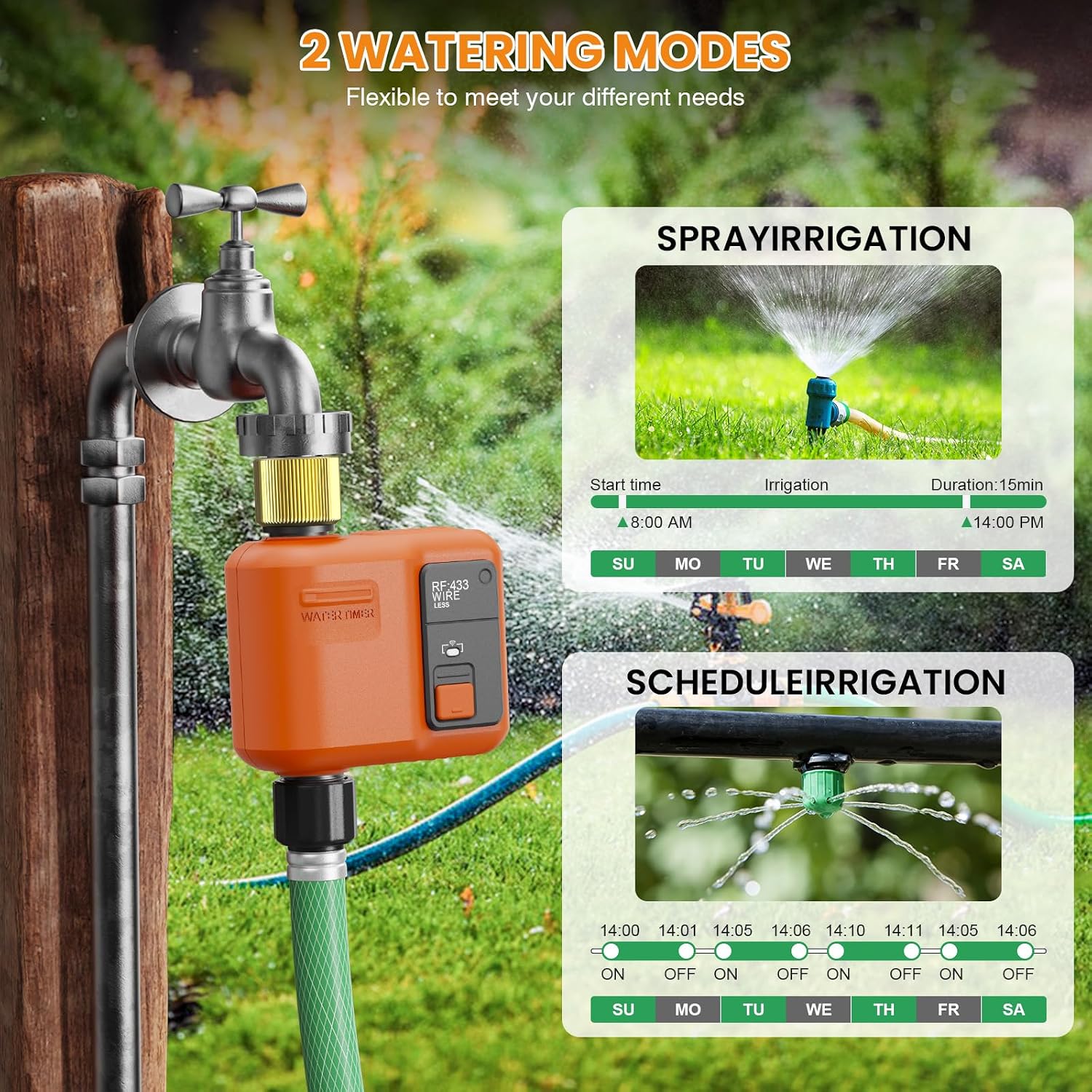 Smart WiFi Water Timer for Gar - Smart Gardening ulasan dan harga