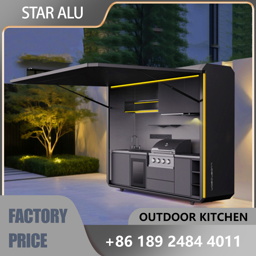 Outdoor folding kitchen integr - Smart Garden Mirrors ulasan dan harga