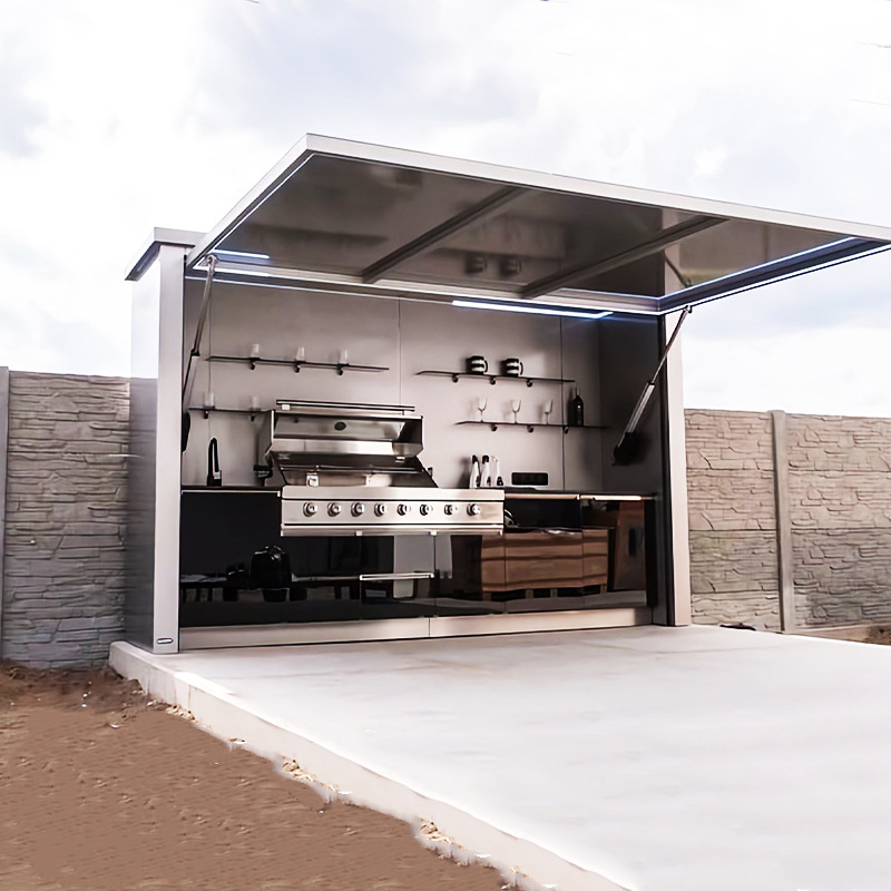 Outdoor folding kitchen integr - Smart Garden Mirrors ulasan dan harga