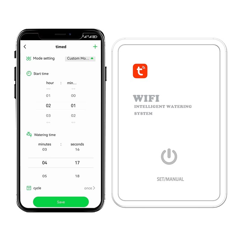 ABMR-Tuya Smart Wifi Garden Co - Smart Garden Watering System ulasan dan harga