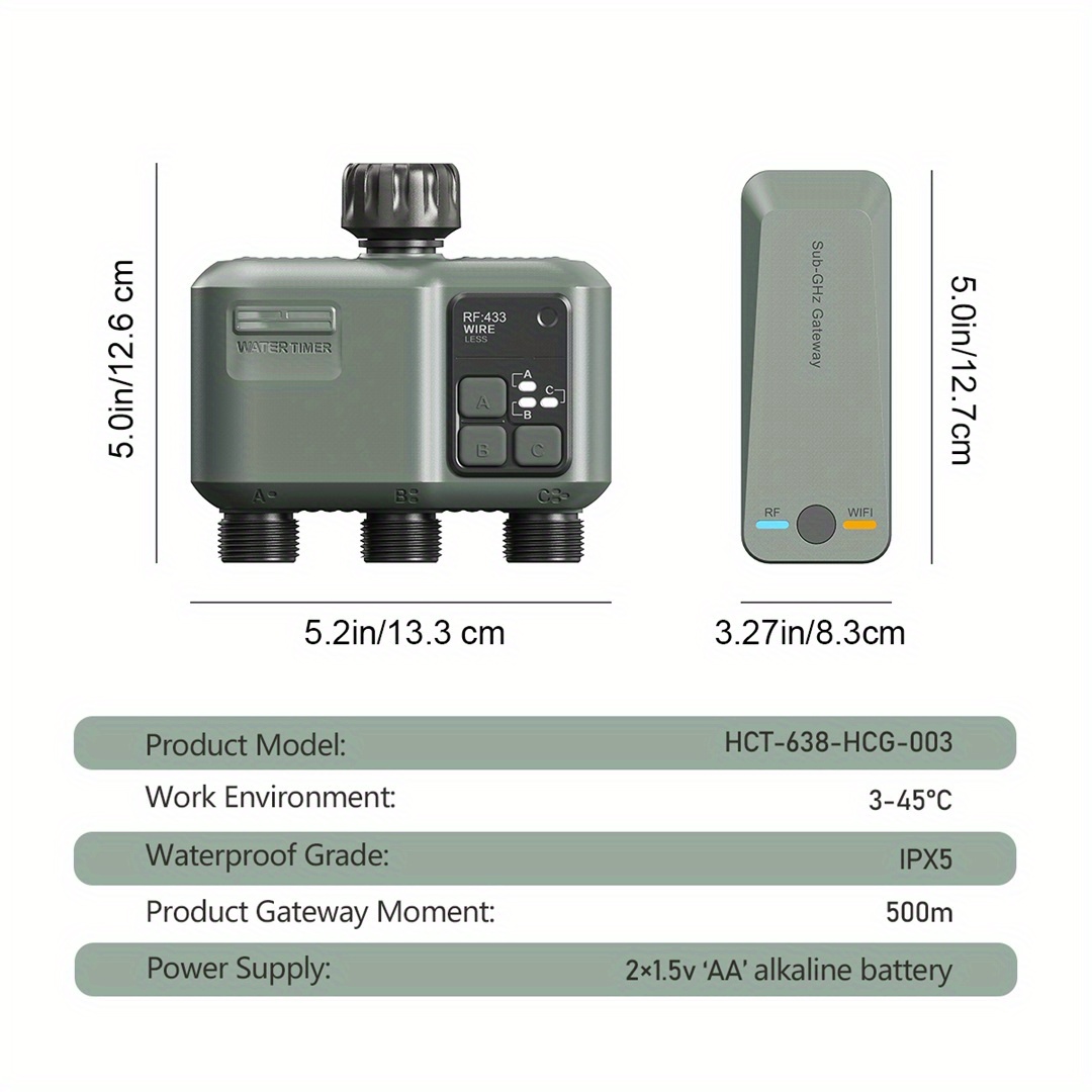 Eshico Smart Sprinkler Timer:  - Smart Garden Accessories ulasan dan harga