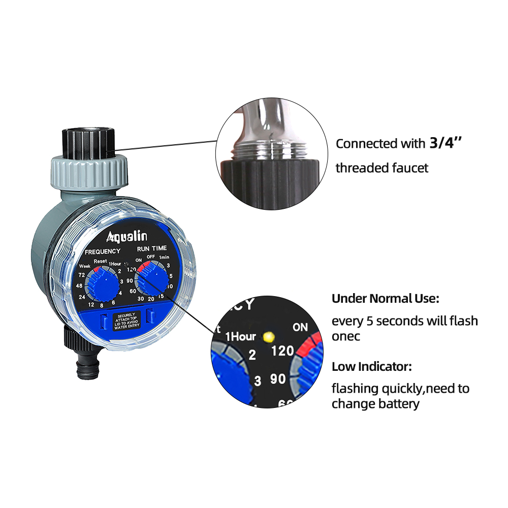 Garden Watering Timer Ball Val - Smart Garden Accessories ulasan dan harga