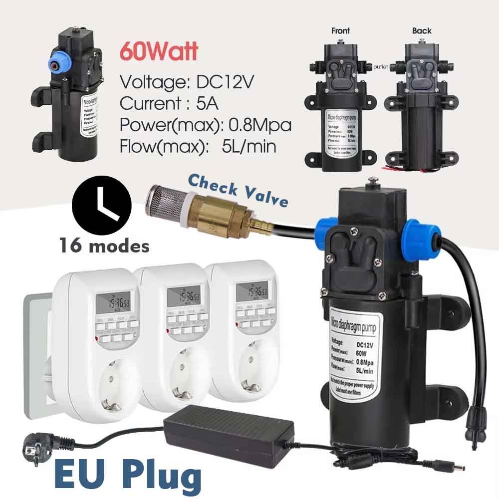 60w Self-priming Pump Misting  - Smart Garden Accessories ulasan dan harga