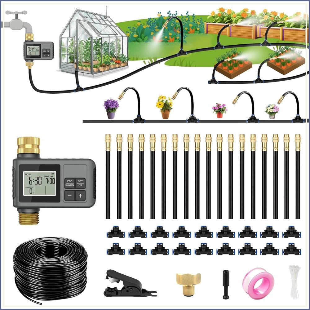 Smart Drip Irrigation System 6 - Smart Gardening ulasan dan harga