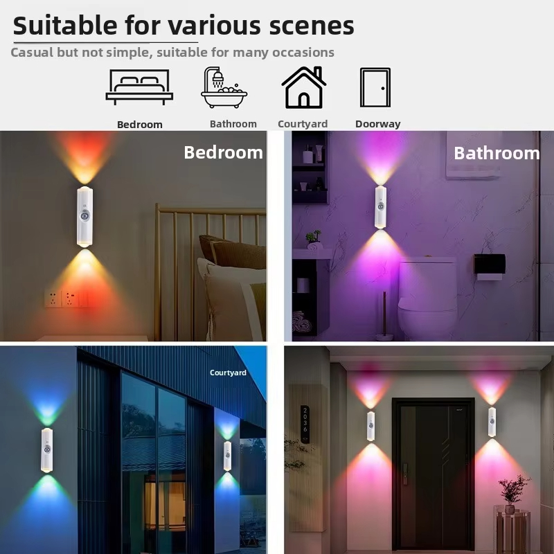 Smart RGB Double-head Wall Lig - Smart Garden Accessories ulasan dan harga