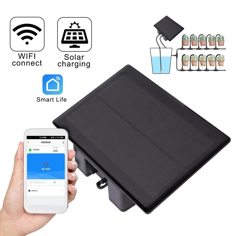 WIFI Solar Automatic Watering  - Smart Garden Watering System ulasan dan harga