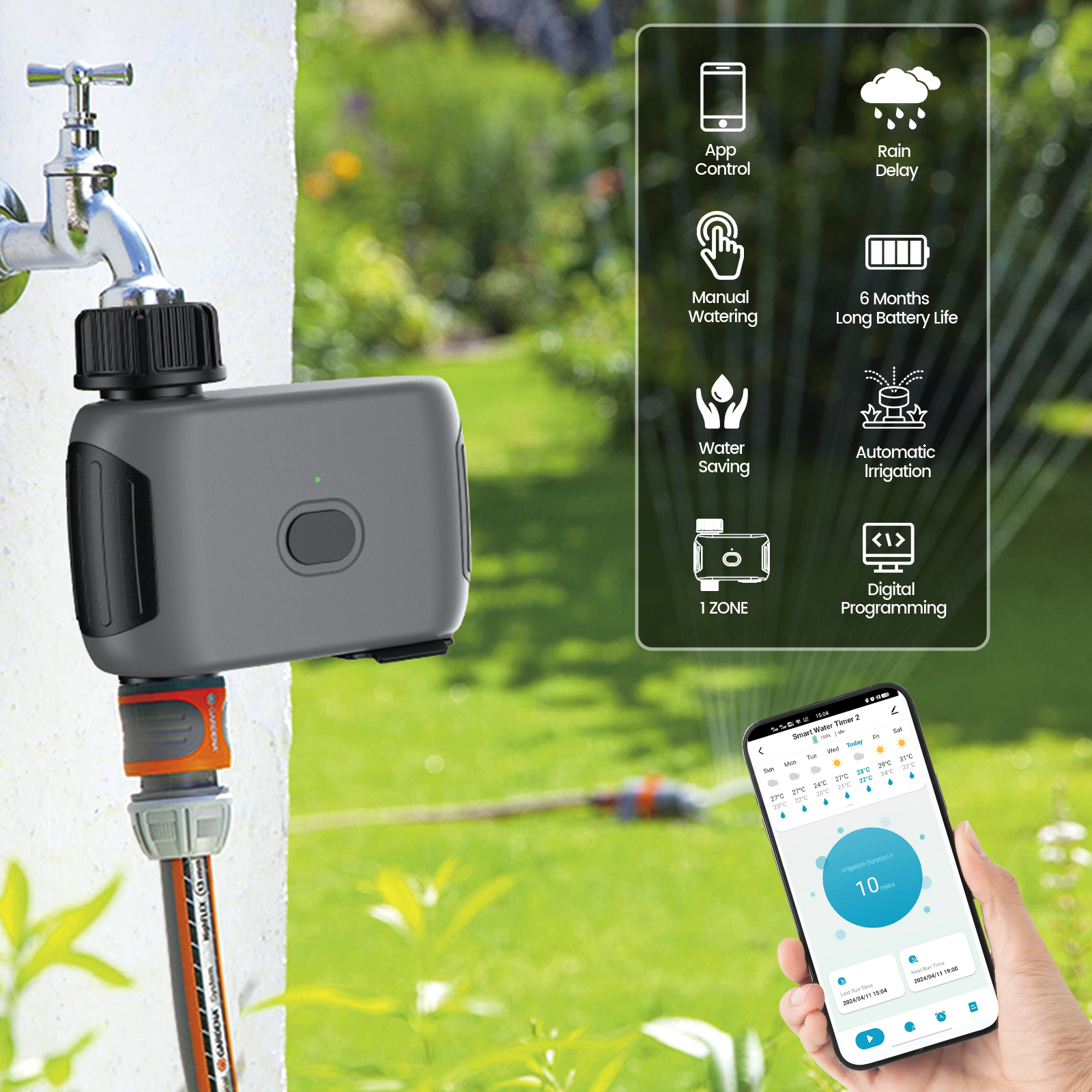 Insoma Wifi Sprinkler Timer Au - Smart Garden Accessories ulasan dan harga