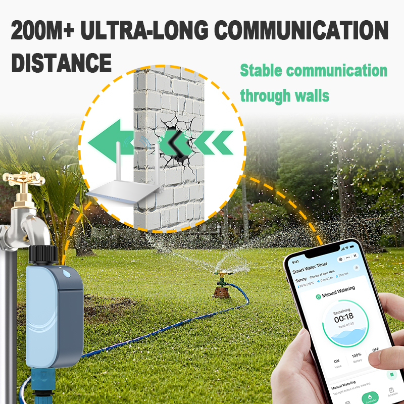 Smart Tuya WIFI Garden Waterin - Smart Garden Accessories ulasan dan harga