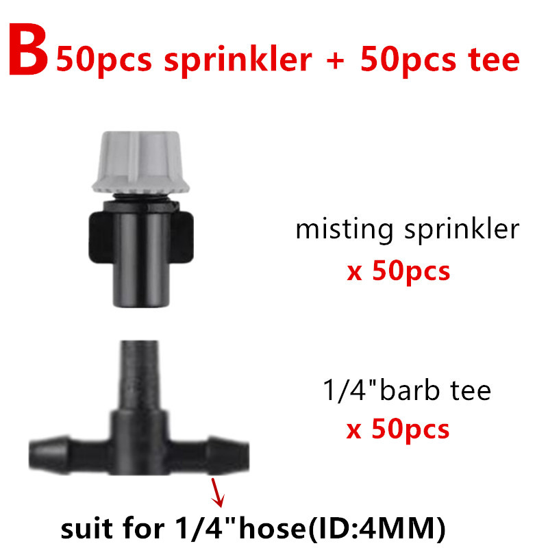50pcs Garden Sprinkler Device  - Smart Garden Sprinkler System ulasan dan harga