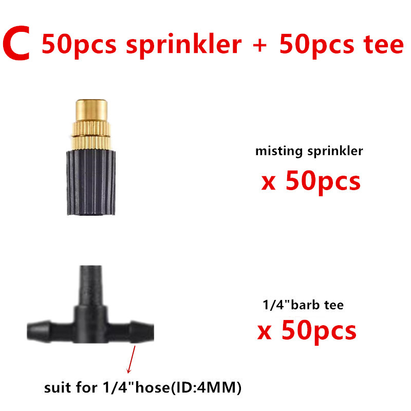 50pcs Garden Sprinkler Device  - Smart Garden Sprinkler System ulasan dan harga