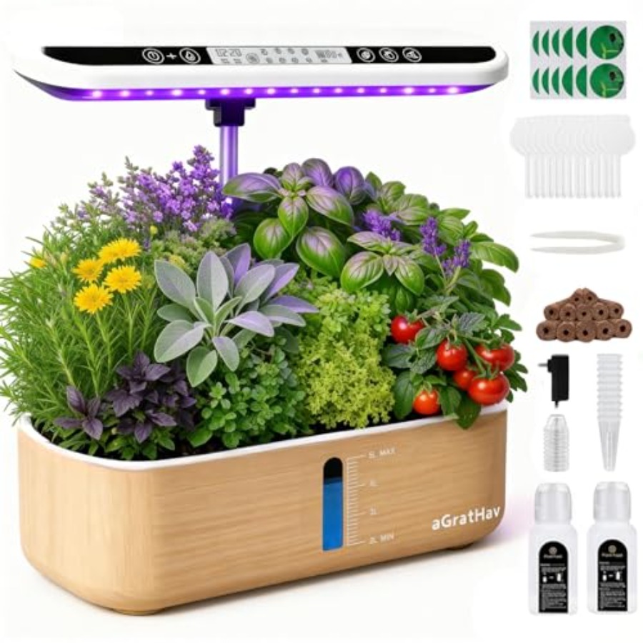 Hydroponics Growing System Kit - Smart Garden Solar ulasan dan harga