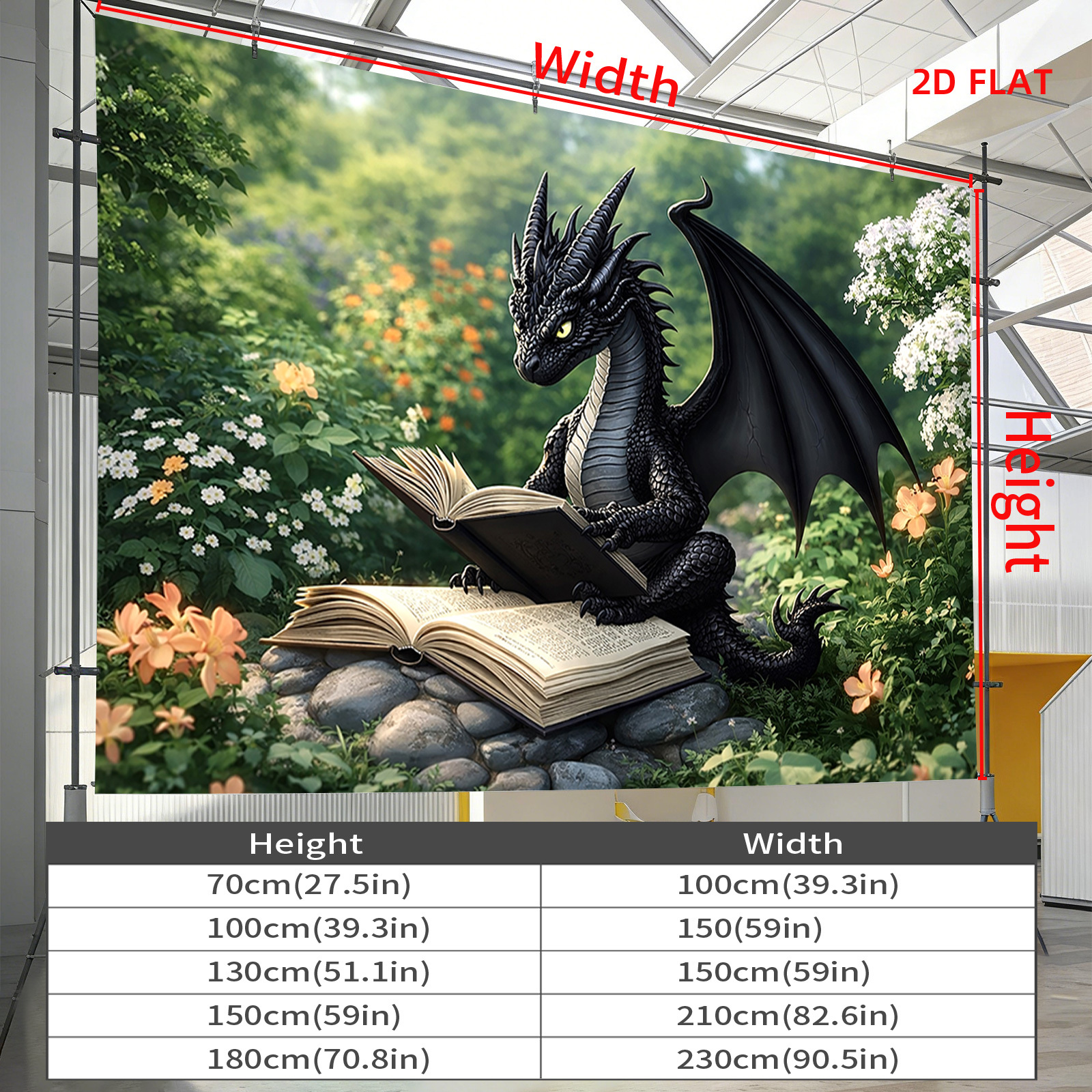 Fantasy Dragon Reading Book Ta - Garden Journal Planner ulasan dan harga