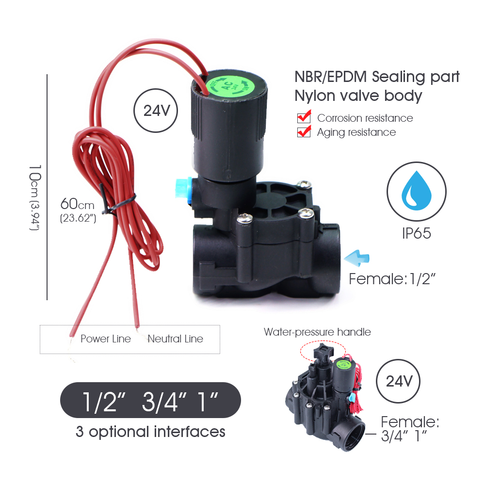 Garden Hose Solenoid Valve Con - Smart Garden Accessories ulasan dan harga