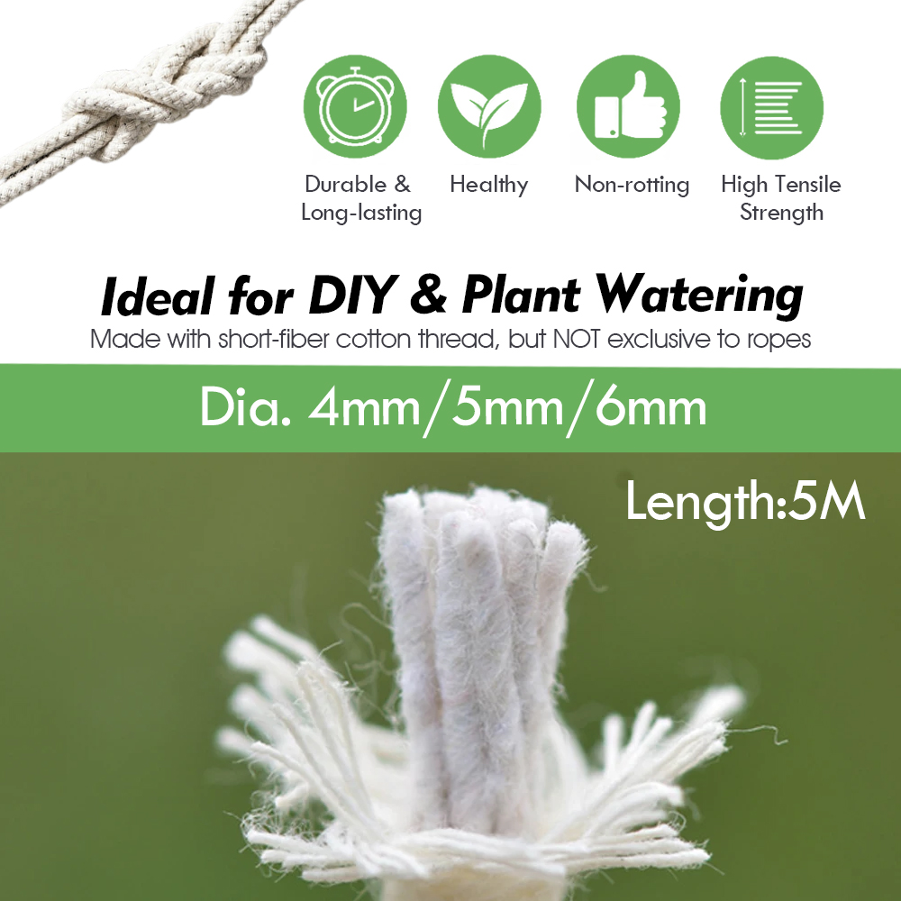 4/5/6mm Self Watering Cotton W - Smart Garden Sprinkler System ulasan dan harga