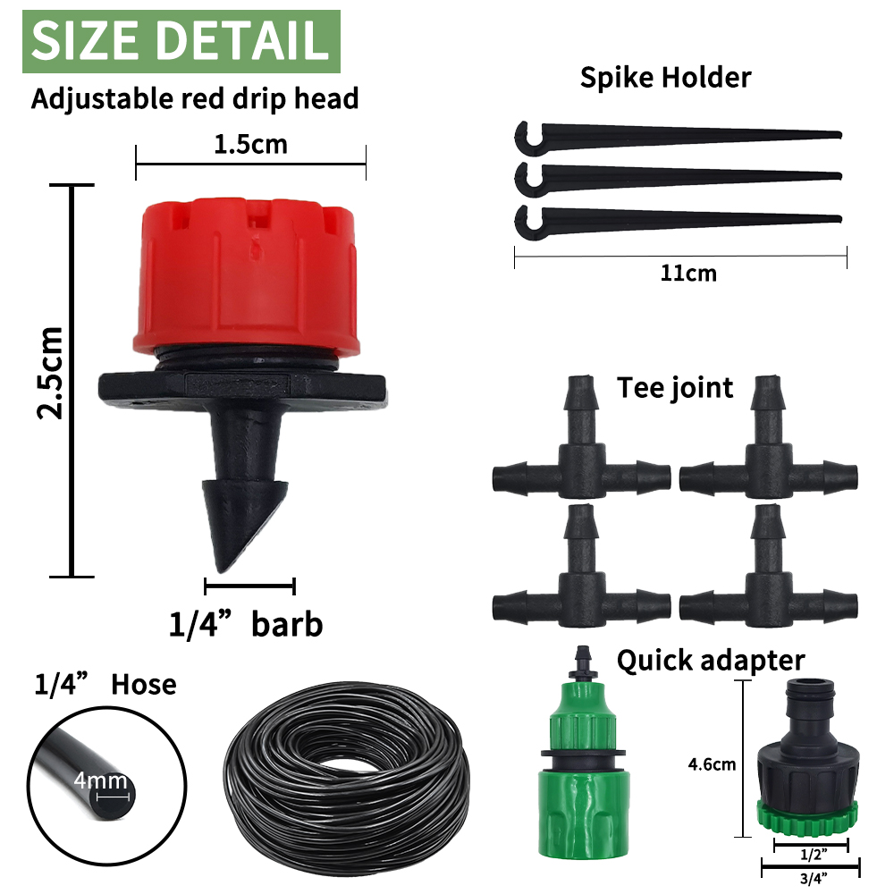 Micro Drip Irrigation System P - Smart Garden Sprinkler System ulasan dan harga